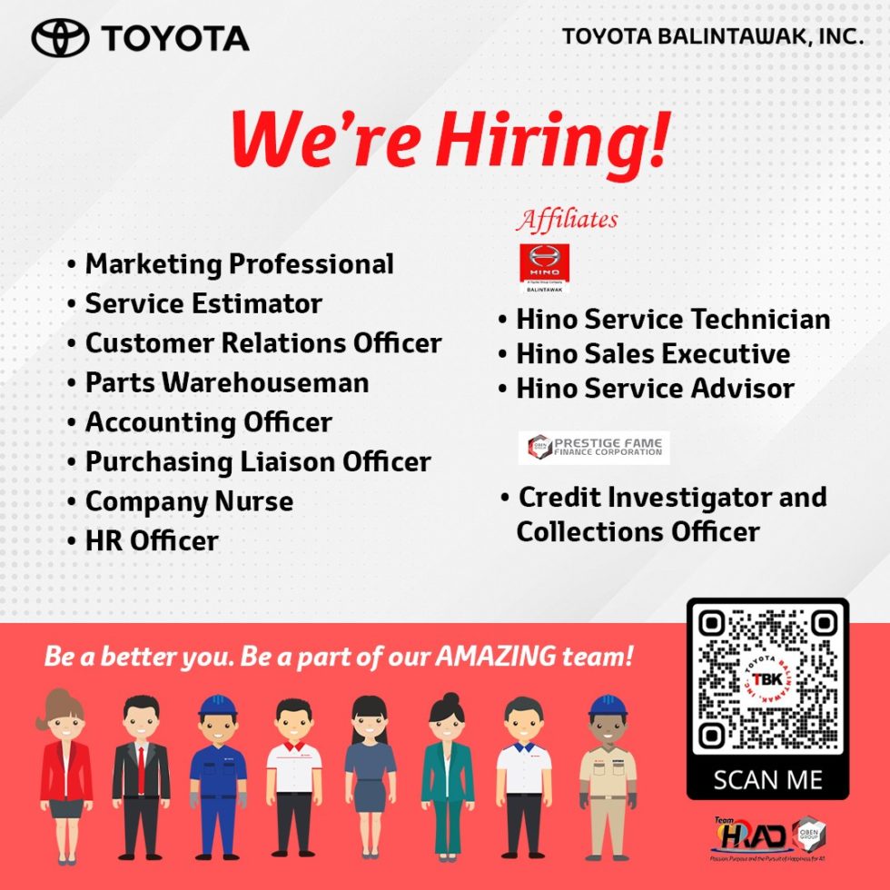 Corporate Social Resposibility - Toyota Balintawak