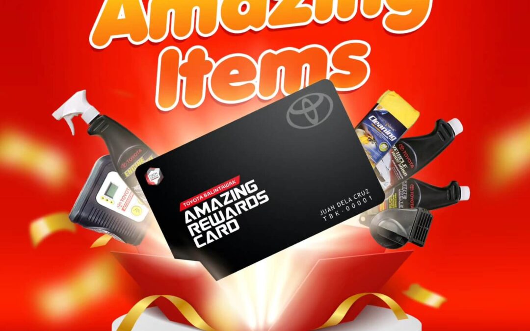 Amazing Rewards Card – Amazing Items!