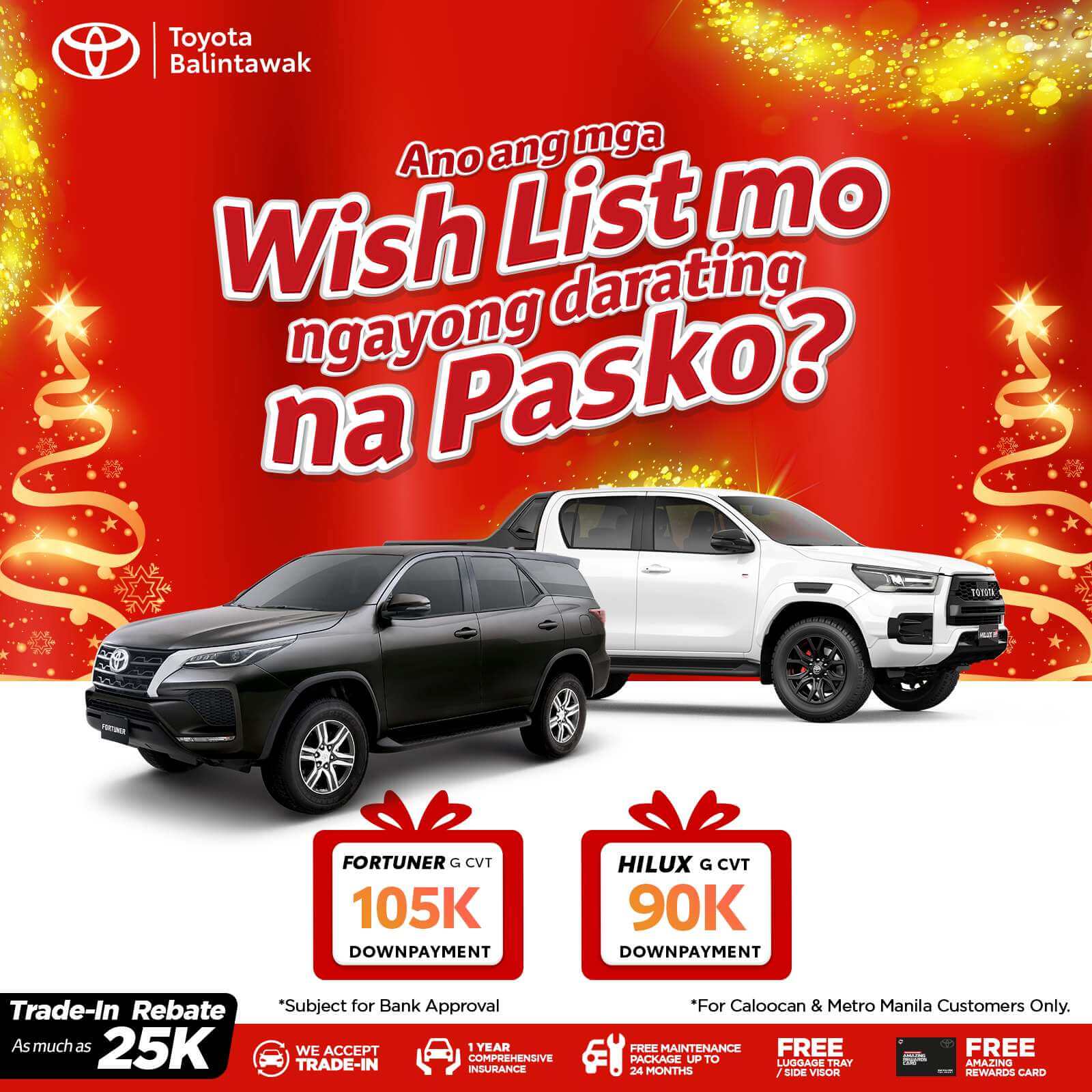 Fortuner & Hilux Promo