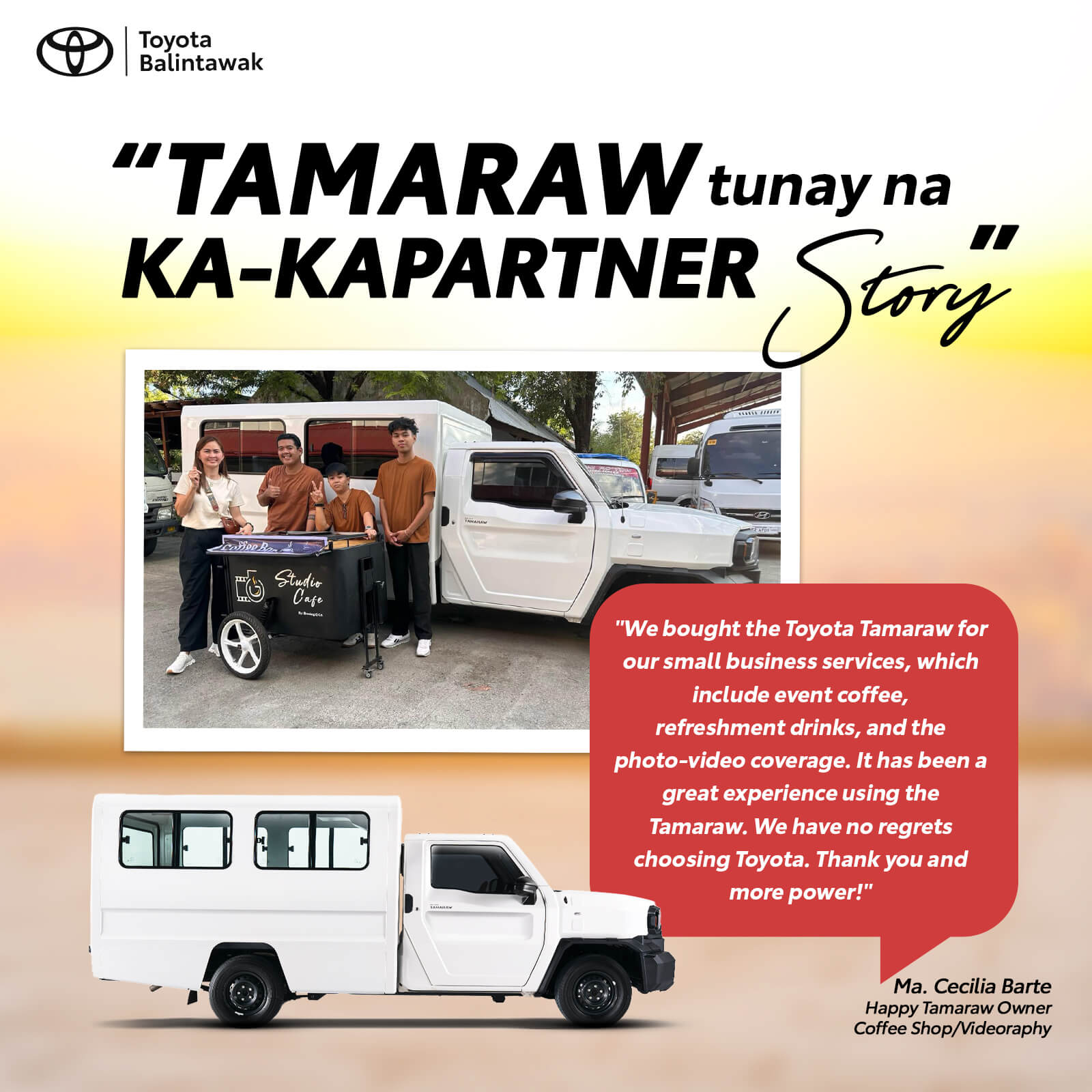 TAMARAW Tunay na Ka-Partner Story