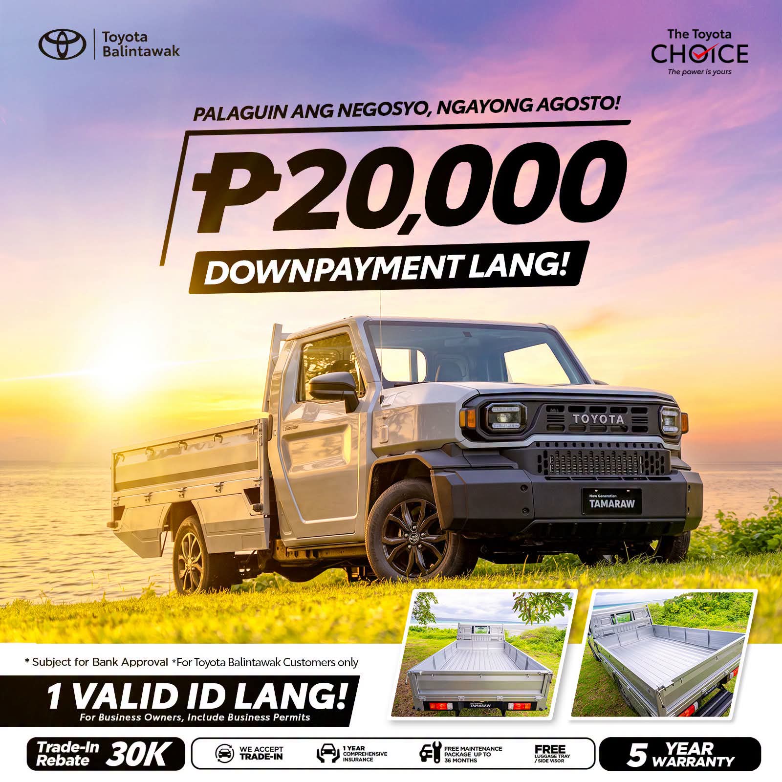 Palaguin ang Negosyo, Ngayong Agosto!