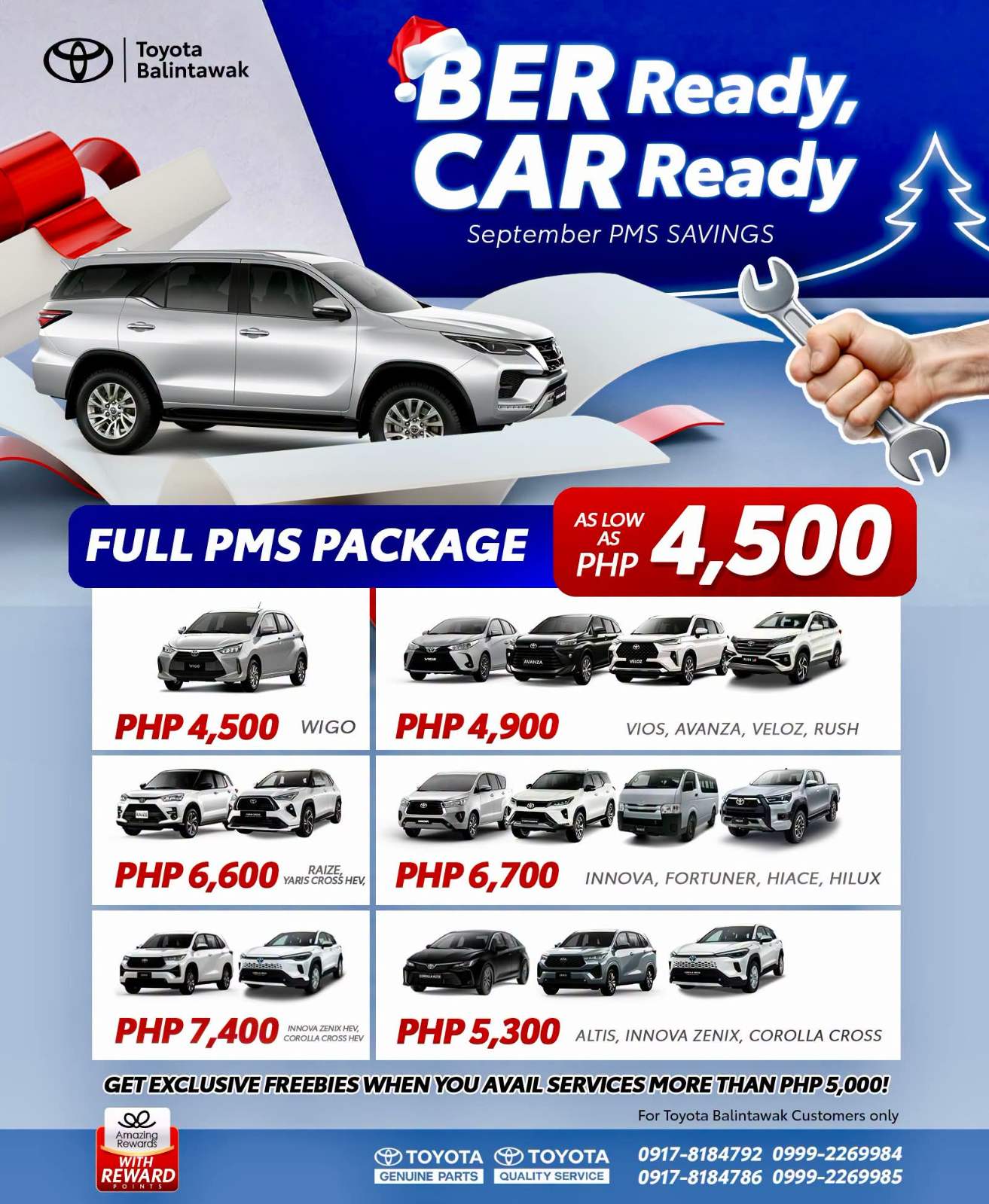BER Ready, CAR Ready!