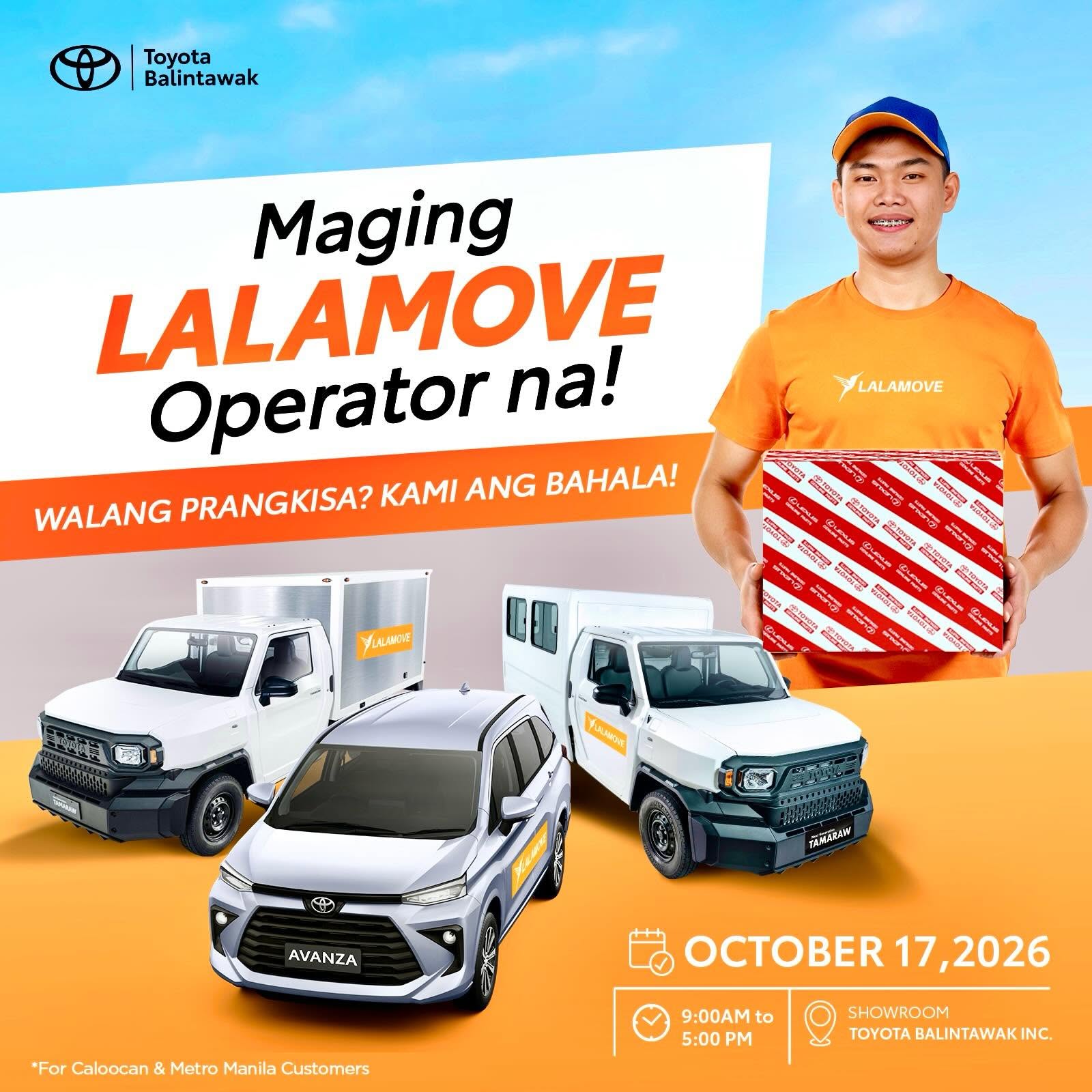 Maging LALAMOVE Operator na!